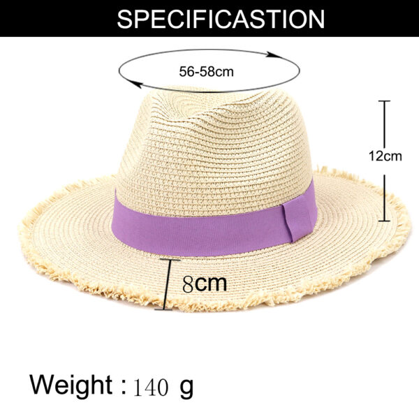 Chapeau de paille femme Provence – Image 7