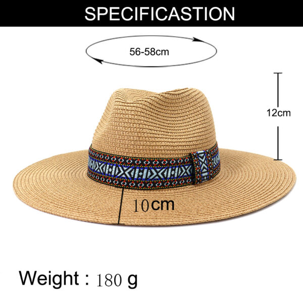 Chapeau de paille femme Tofino – Image 9