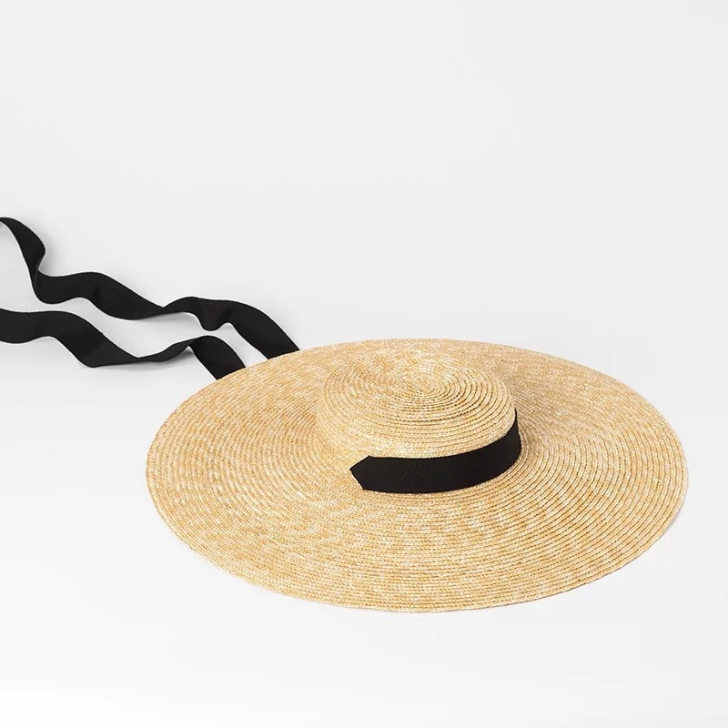 Chapeau de paille femme Francesca 4 Chapeau de paille femme Francesca – Image 4