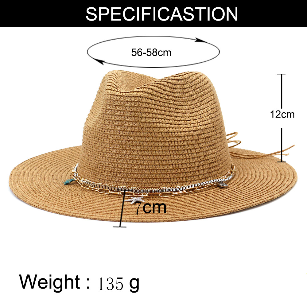 Chapeau de paille femme Caraïbes 11 Chapeau de paille femme Caraïbes – Image 11